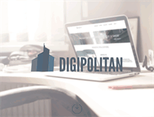 Tablet Screenshot of digipolitan.com